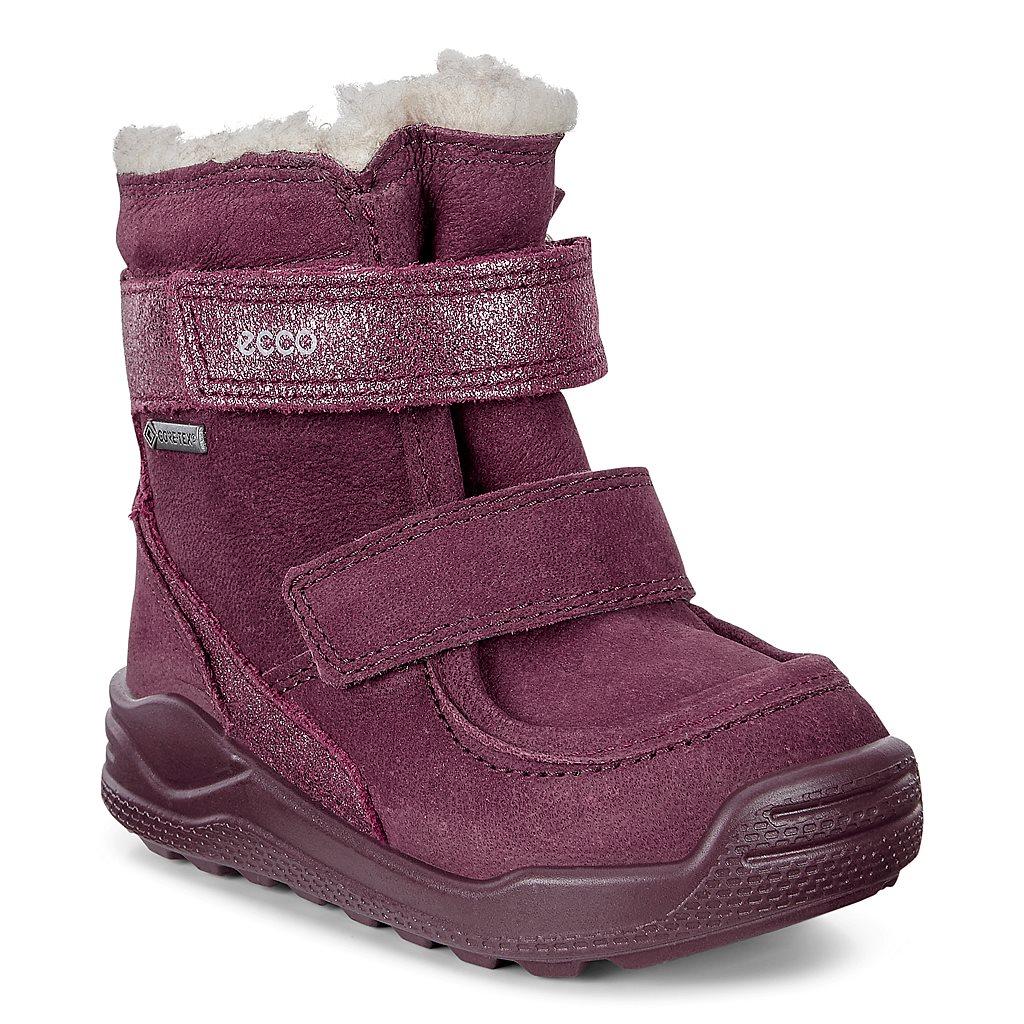 Ecco Urban Mini Girls Hiking Boots Purple Outlet - India NLR-692150